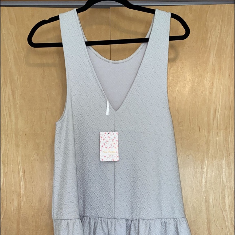 Free People Grey Ob974804 Casual Dress - Picture 10 of 14